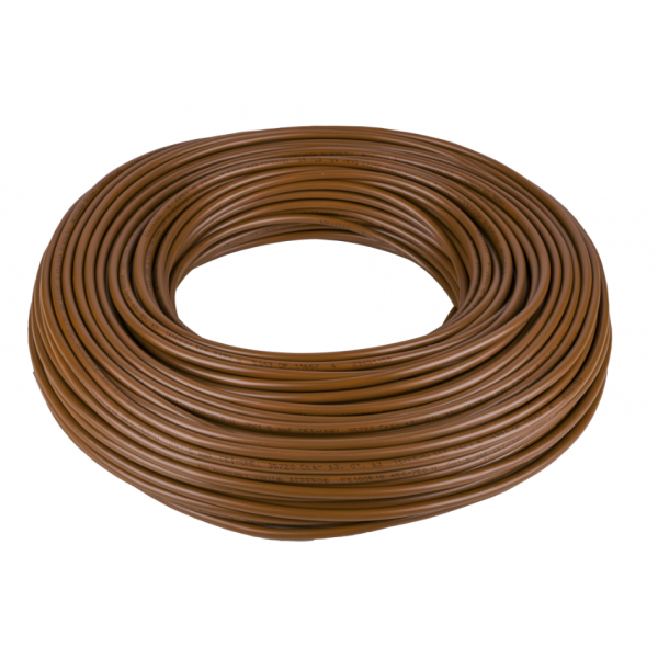 Cavo elettrico grigio/marrone Fror da 3 4 5 x 1,5 mm per climatizzatore (Vendita al metro) - immagine 2