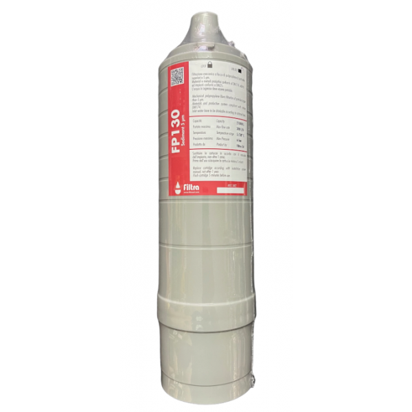 FP130 Filtro Acqua Cartuccia filtrante sedimenti 5 mcr Attacco Rapido Osmosi Inversa
