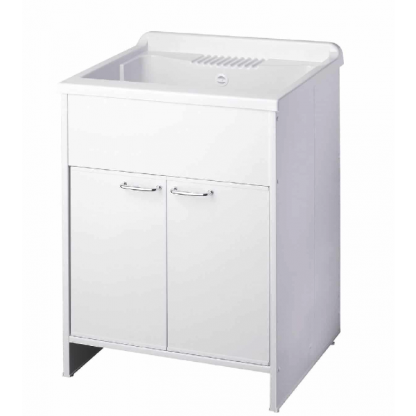 Mobile Lavatoio in Pvc 50X50 o 50X60 o 60x60 per Lavanderia da Esterno - Cr Italy