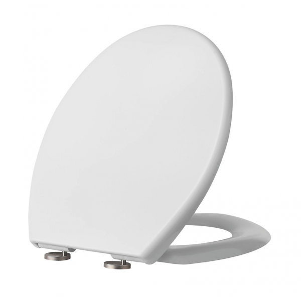 SEDILE PER WC SOFT CLOSE UNIVERSALE TERMOINDURENTE BIANCO - EVEREST