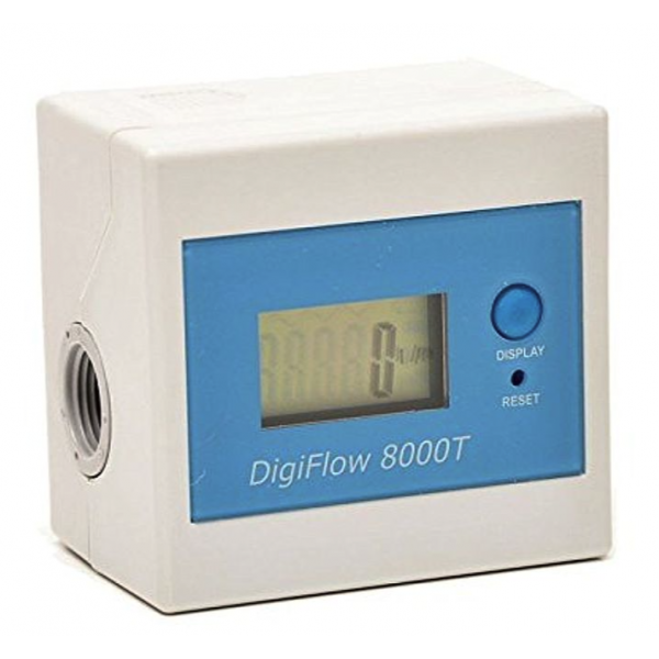 Contalitri digitale per filtro Depuratore Acqua funzionamento a pile AAA