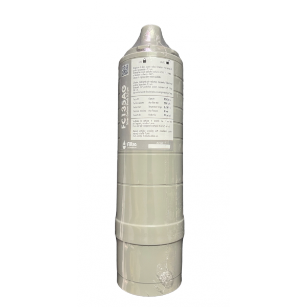 Fc135 AG Filtro Acqua Carbon Block 0,5 Batteriostatico Attacco Rapido Osmosi Inversa