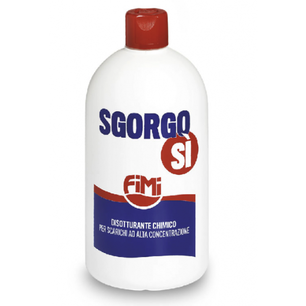 Disotturante Sgorgosi 1 Lt, libera lavandini, tubature scarichi intasati - FIMI