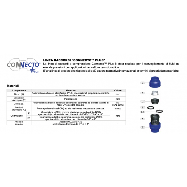 Manicotto a compressione disponibile da 16 - 20 - 25 - 32 - 40 IRRITEC - immagine 2