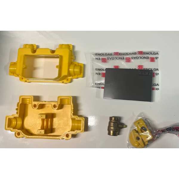 Valvola InGas 3/4 Da Incasso Per Gas Con Box Per Rame o Multistrato - Enolgas - immagine 2