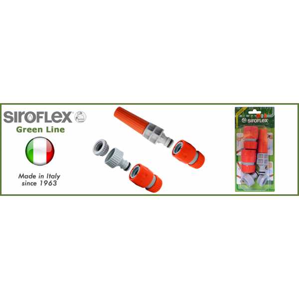 Kit lancia con raccordi rapidi per tubo da 20 (1/2) - Siroflex - immagine 2