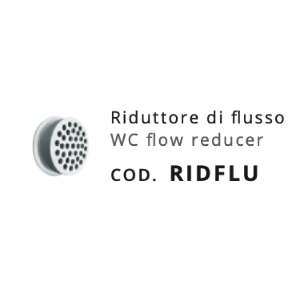 Curva tecnica + Riduttore di flusso per wc Althea rimless - immagine 2