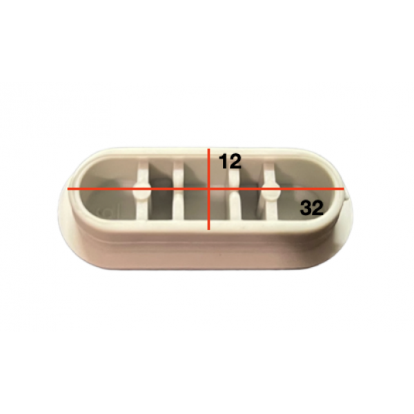 Kit paracolpi per copriwater termoindurente 6 pezzi - immagine 2