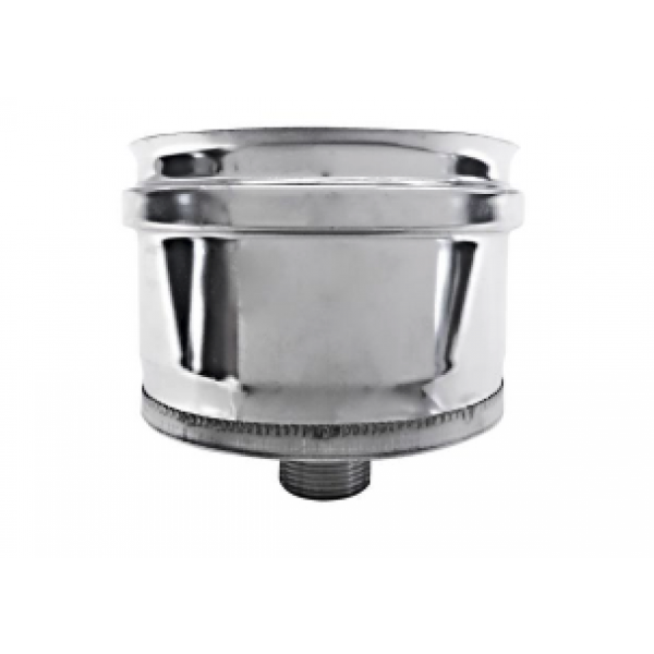 Tappo scarico condensa da 80 monoparete in Acciaio Inox