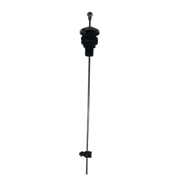 Asta centralina bidet in abs con morsetto