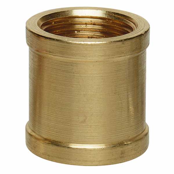 Manicotto ff in ottone giallo (Varie Misure)
