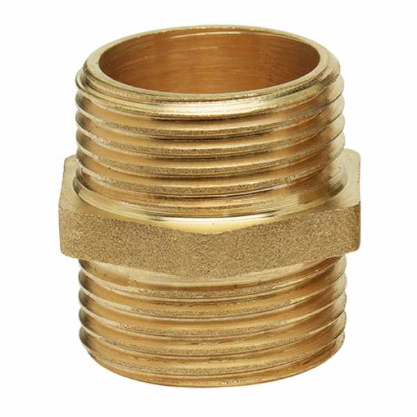 Niplex doppia vite in ottone giallo (Varie Misure)