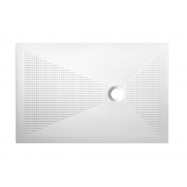 Piatto Doccia in ceramica Mod. UP H 3cm 80x100 - Althea