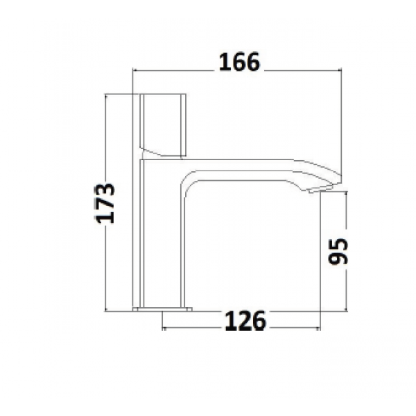 Miscelatore Monoforo Lavabo Serie 21-23 con piletta click clack - immagine 2