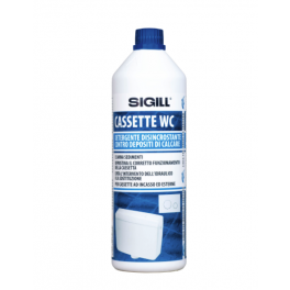 Disincrostante Anticalcare contro depositi di calcare per cassette wc 1000ml - Sigill