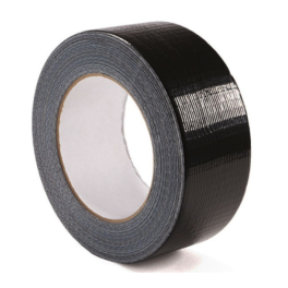 Nastro americano multiuso extra forte nero 25 mt x 50mm