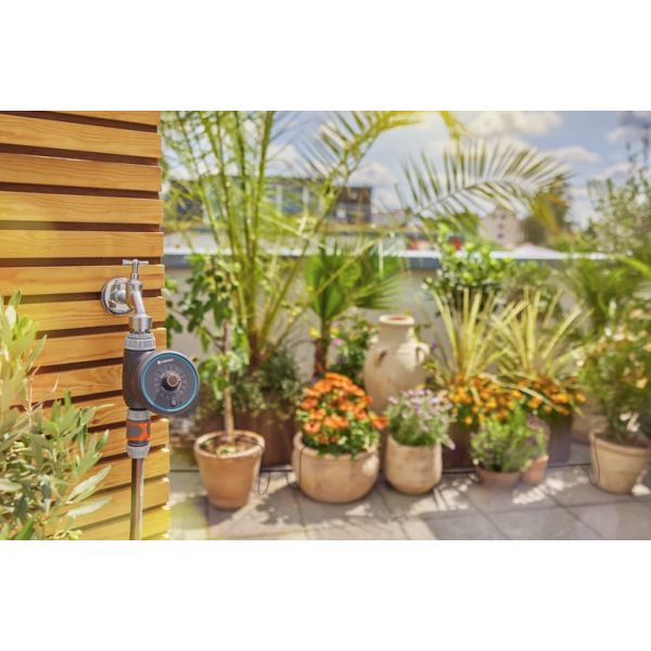 Computer Centralina per Irrigazione Easy Programmatore da Rubinetto - 01896 Gardena - immagine 2