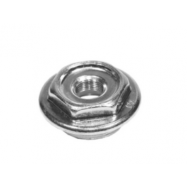 Riduzione zincata Dx 11/4" x 1" per radiatore ghisa. Flangia 56mm