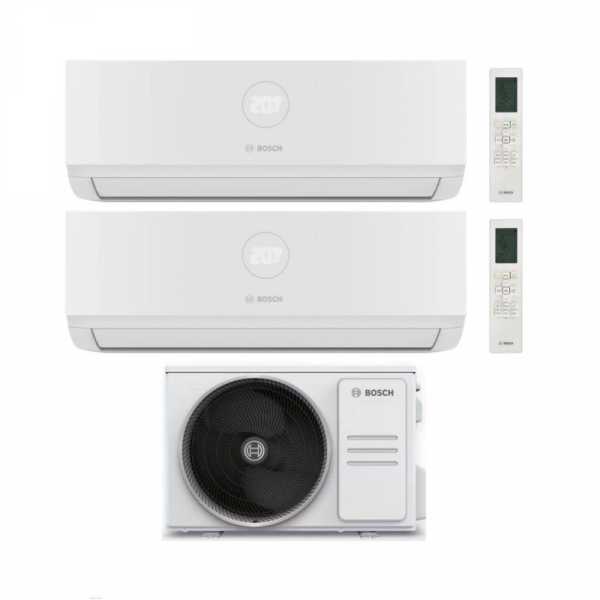 Climatizzatore Inverter Climate 3200I Dual split 9 + 12000 Btu Unità esterna CL5000M 53/2 - Bosch