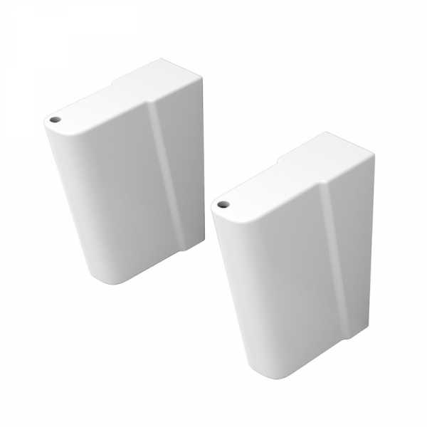 Coppia Piedini in ceramica per Lavatoio messico 75 x 61 - Dolomite - immagine 2