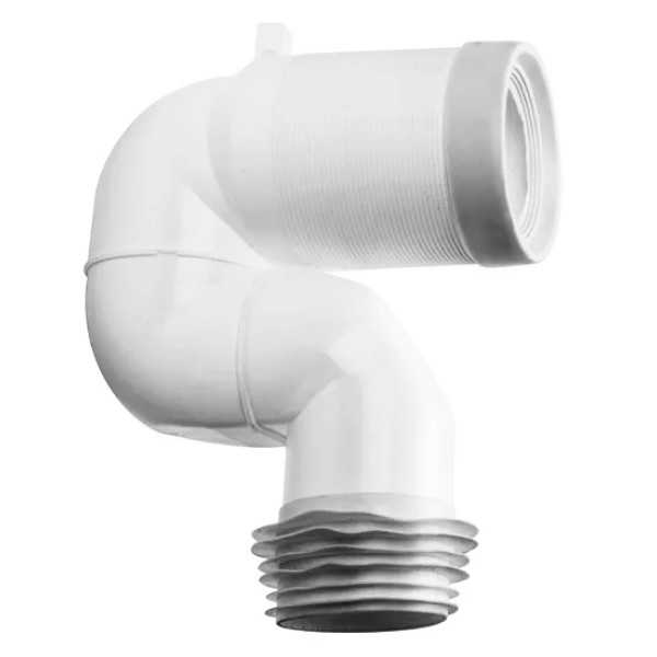 Curva tecnica traslata da ristrutturazione per vaso wc a pavimento scarico 90 / 110