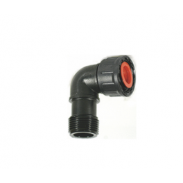 Gomito maschio femmina per Collettore irrigazione con dado girevole da 1" - Irritec