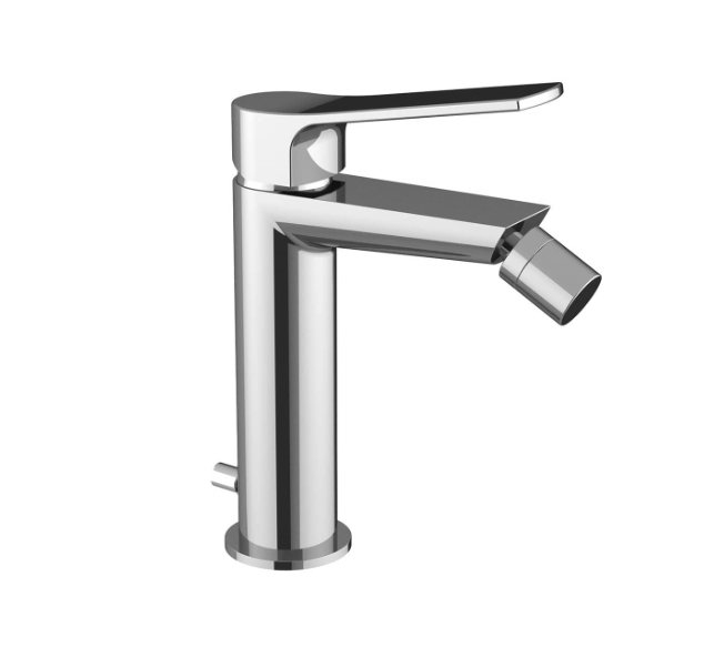 Miscelatore Bidet Serie Kreò Con Piletta 11/4" - OIOLI RUBINETTERIE