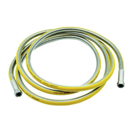 Tubo flessibile gas FF in acciaio inox 316L lunghezza 4 metri da 1/2 per collegamento cucine (Copia)