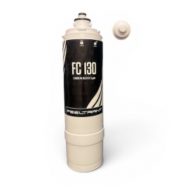 Filtro Acqua Carbon Block e Fc130 Attacco commerciale Rapido, capacità 21000 litri