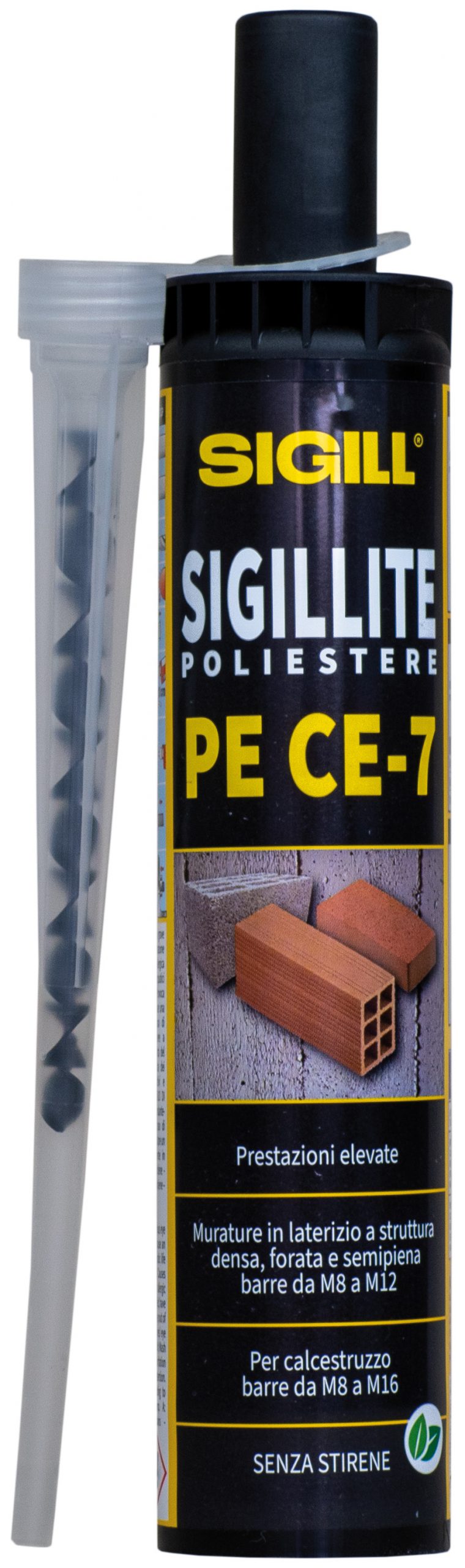Cartuccia Ancorante chimico resina 300 ml Sigillite poliestere PE CE 7 - Sigill