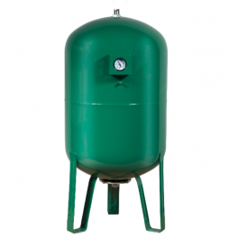 Vaso espansione polifunzionale Autoclave a membrana intercambiabile, 100 Litri Verticale 1" con piedi