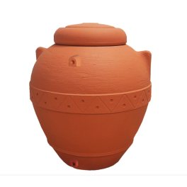 Serbatoio per Acqua Potabile color terracotta Litri 500 Orcio - Giurgola