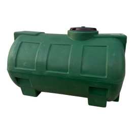 Serbatoio per Acqua Potabile Colore Verde Litri 300 Orizzontale - Rototec